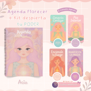 Agenda Florecer 2026 + Kit Despierta tu Poder